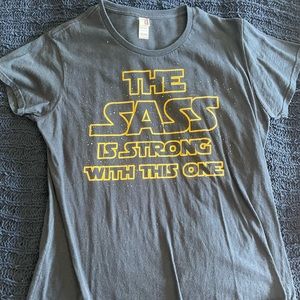 Black Star Wars tshirt